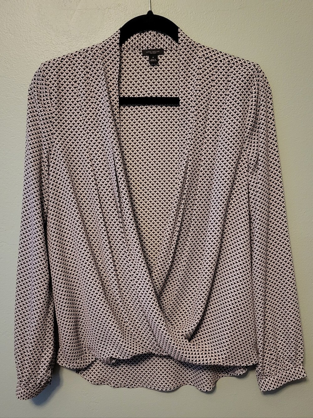 Draped Front Blouse